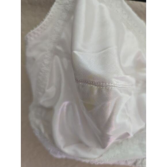 Playtex 18 Hour White Pointy Cup Full Coverage Wire Free T-Shirt Bra Size 38DD - Picture 4 of 6